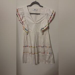 Crosby size medium Colorful tiered dress worn once